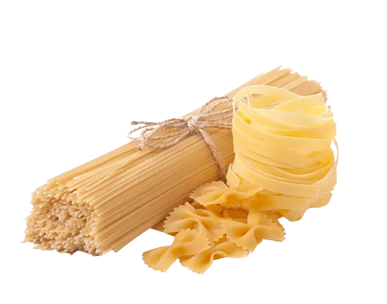 Verschiedene Nudelnsorten